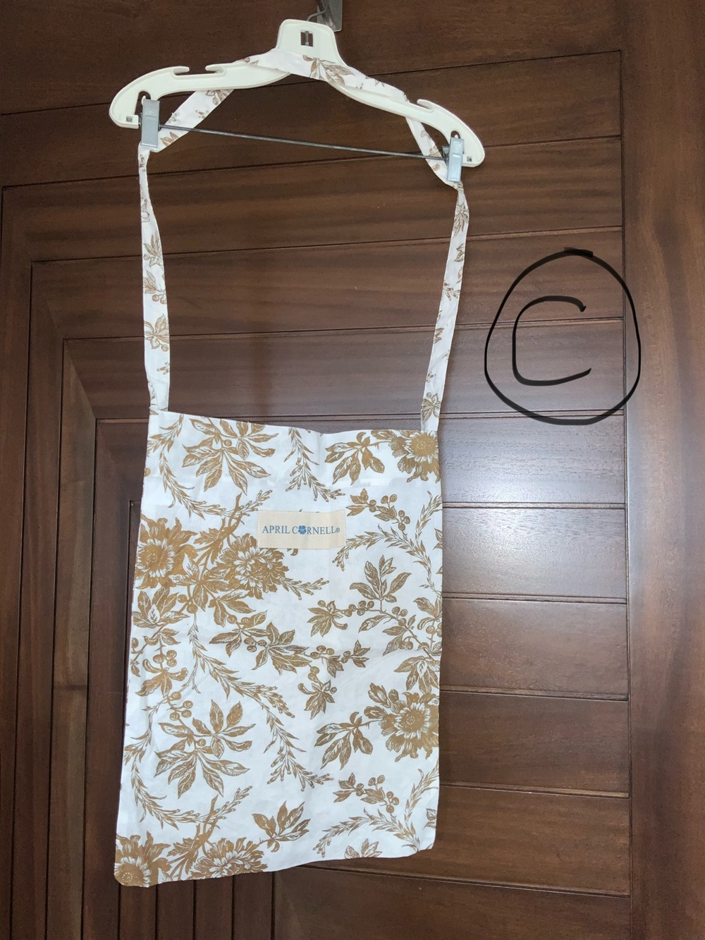 APRIL CORNELL Tote, Cotton Reusable, NEW